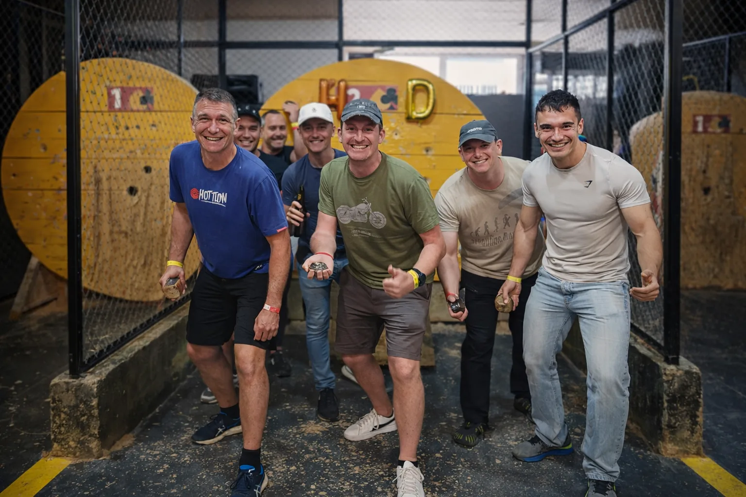 Amigos disfrutando en Pa' las que sea